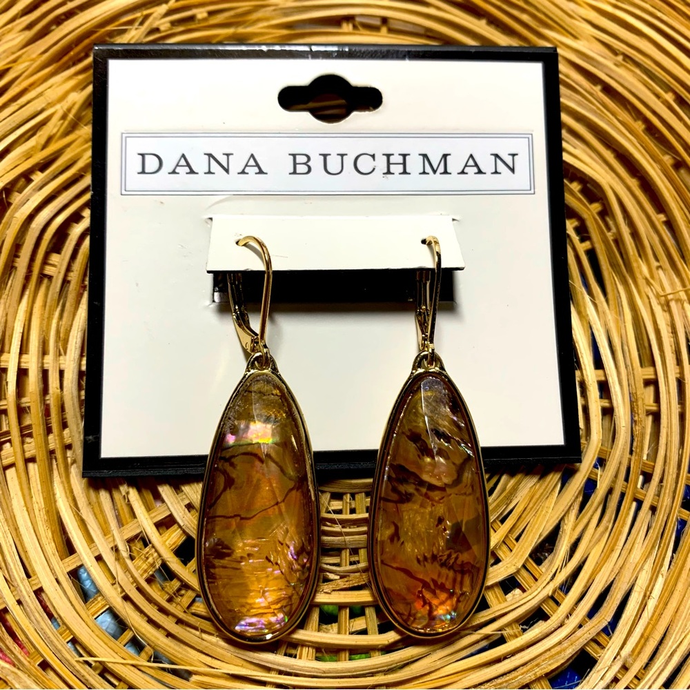 Dana Buchman Womens Swirl Gemstone Taylor Swift Style Dangling Earrings Mom Gift